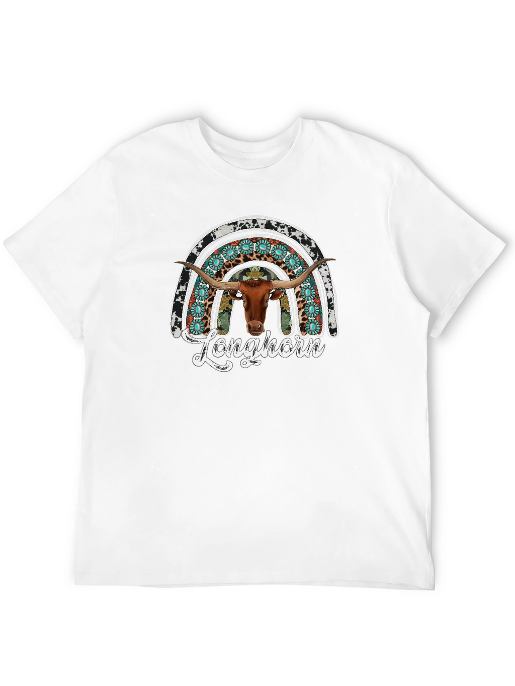 Longhorn Graphic Tee - Western Style