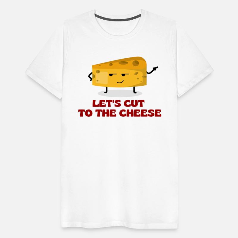 Let’s cut to the cheese | Cute Cheese Pun