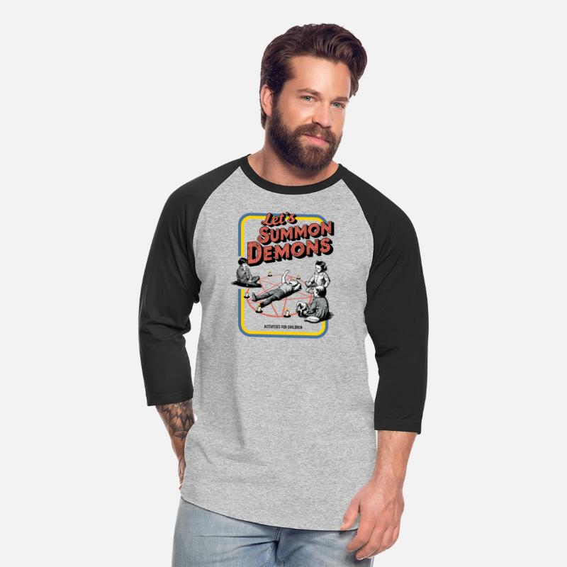Let's Summon Demons T-Shirt - Retro Occult Design