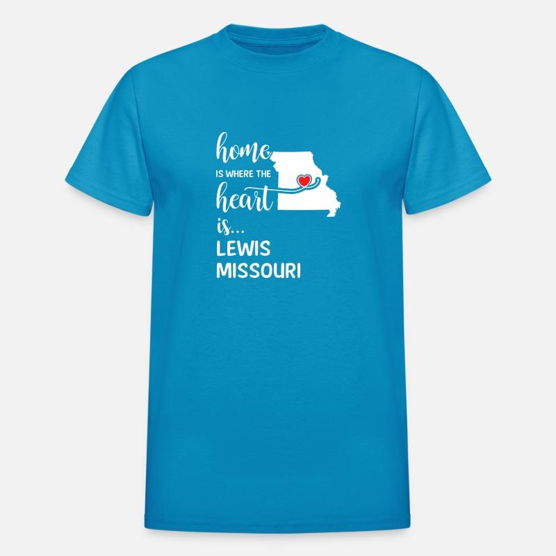 Lewis County Missouri Is Where My Heart Is Gift
