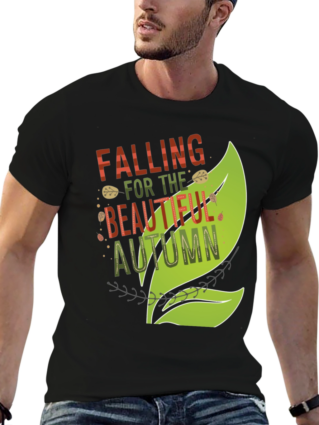 Falling for Autumn Graphic T-Shirt