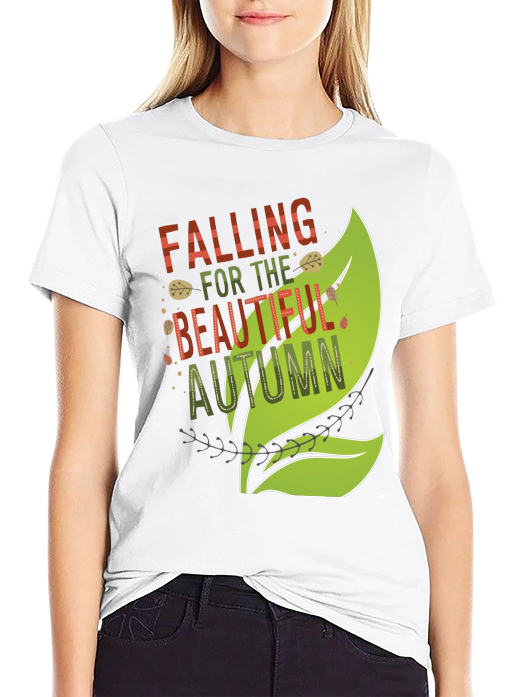 Falling for Autumn Graphic T-Shirt