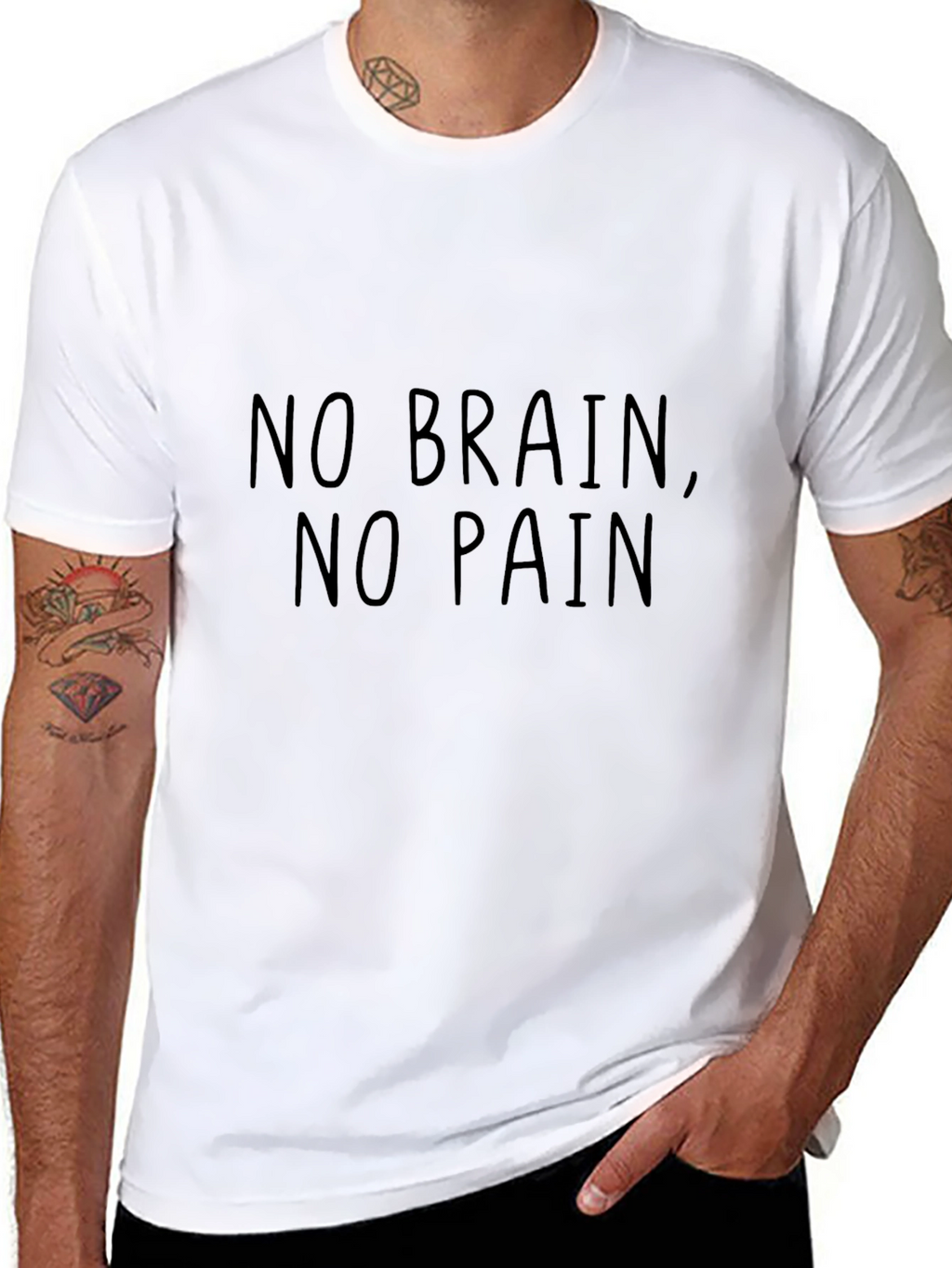 No Brain No Pain T-Shirt