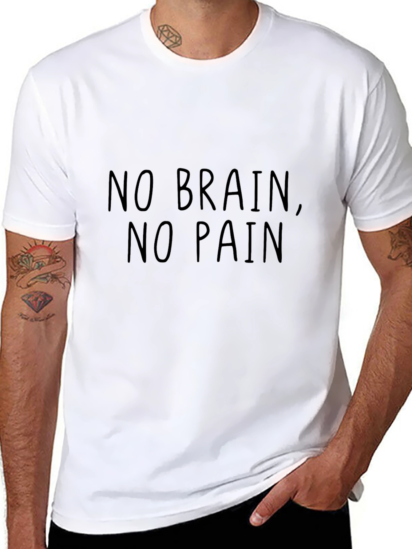 No Brain No Pain T-Shirt