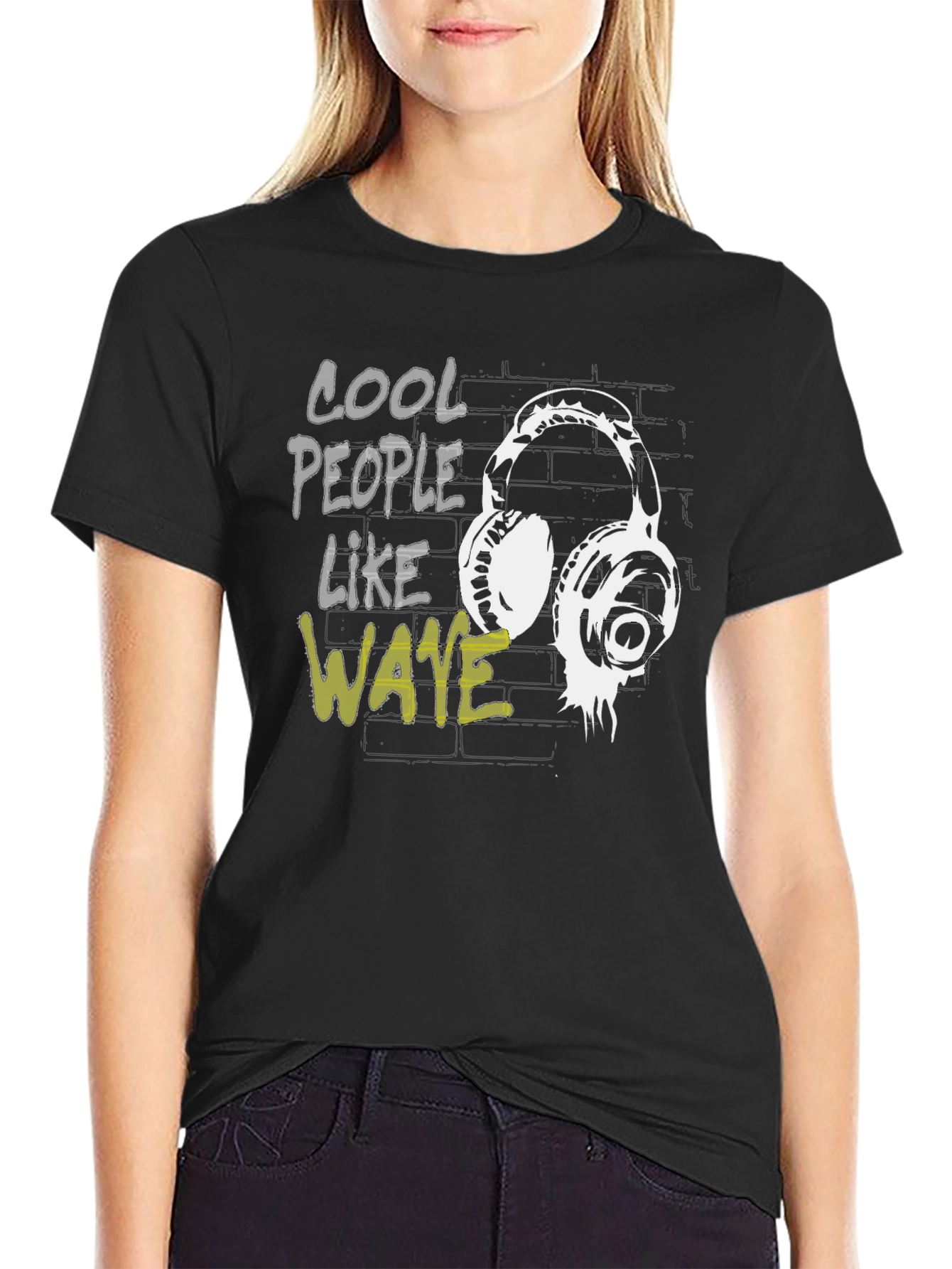 Cool People Like Wave Graphic T-Shirt