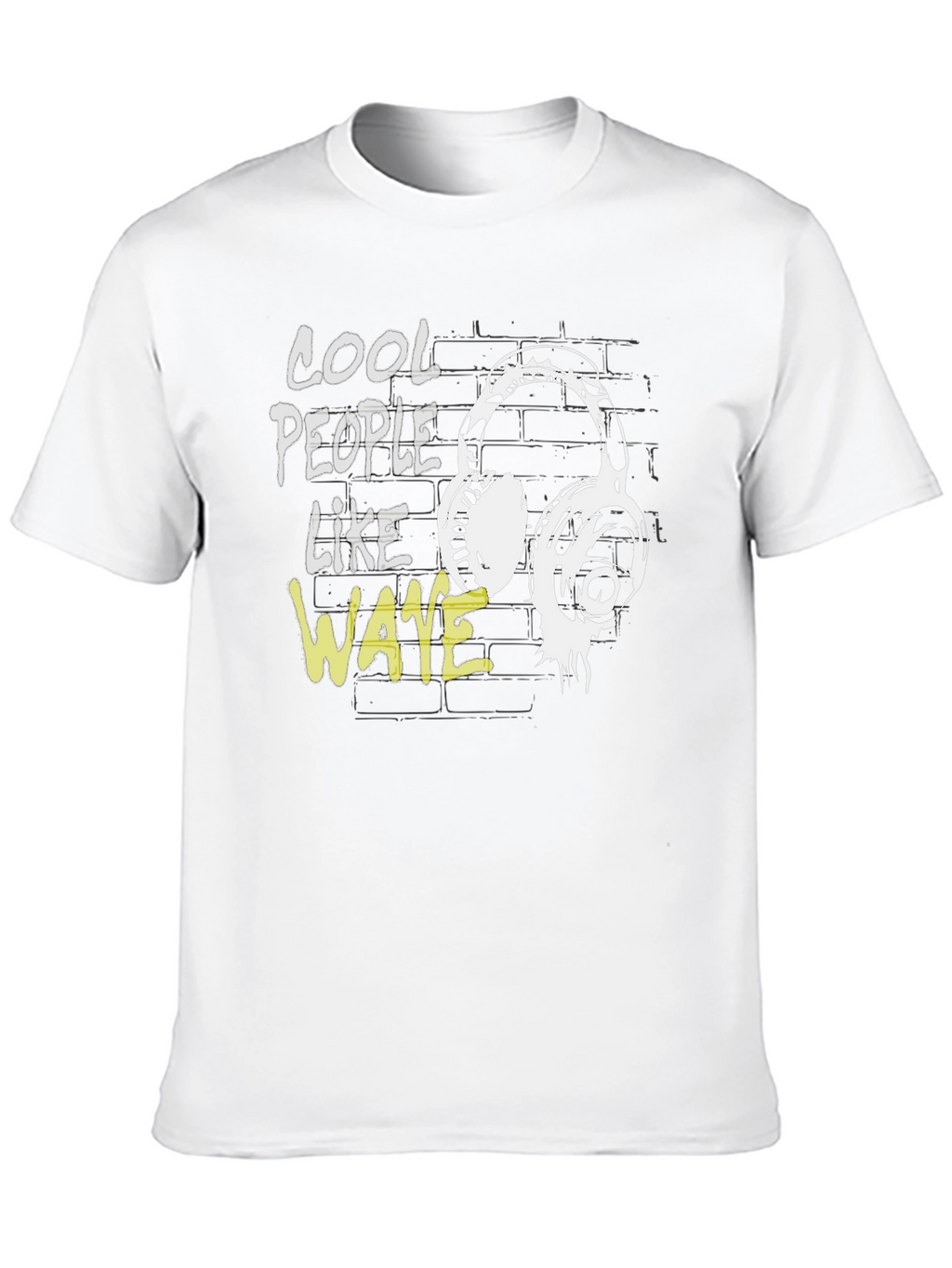 Cool People Like Wave Graphic T-Shirt