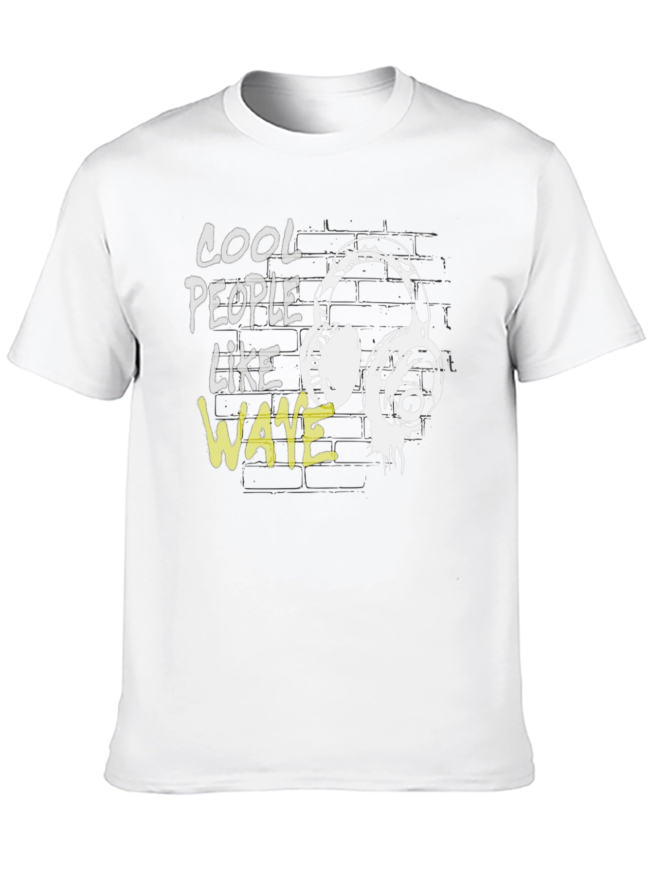 Cool People Like Wave Graphic T-Shirt