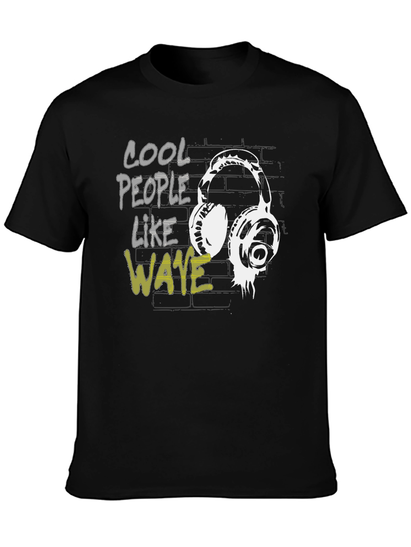 Cool People Like Wave Graphic T-Shirt