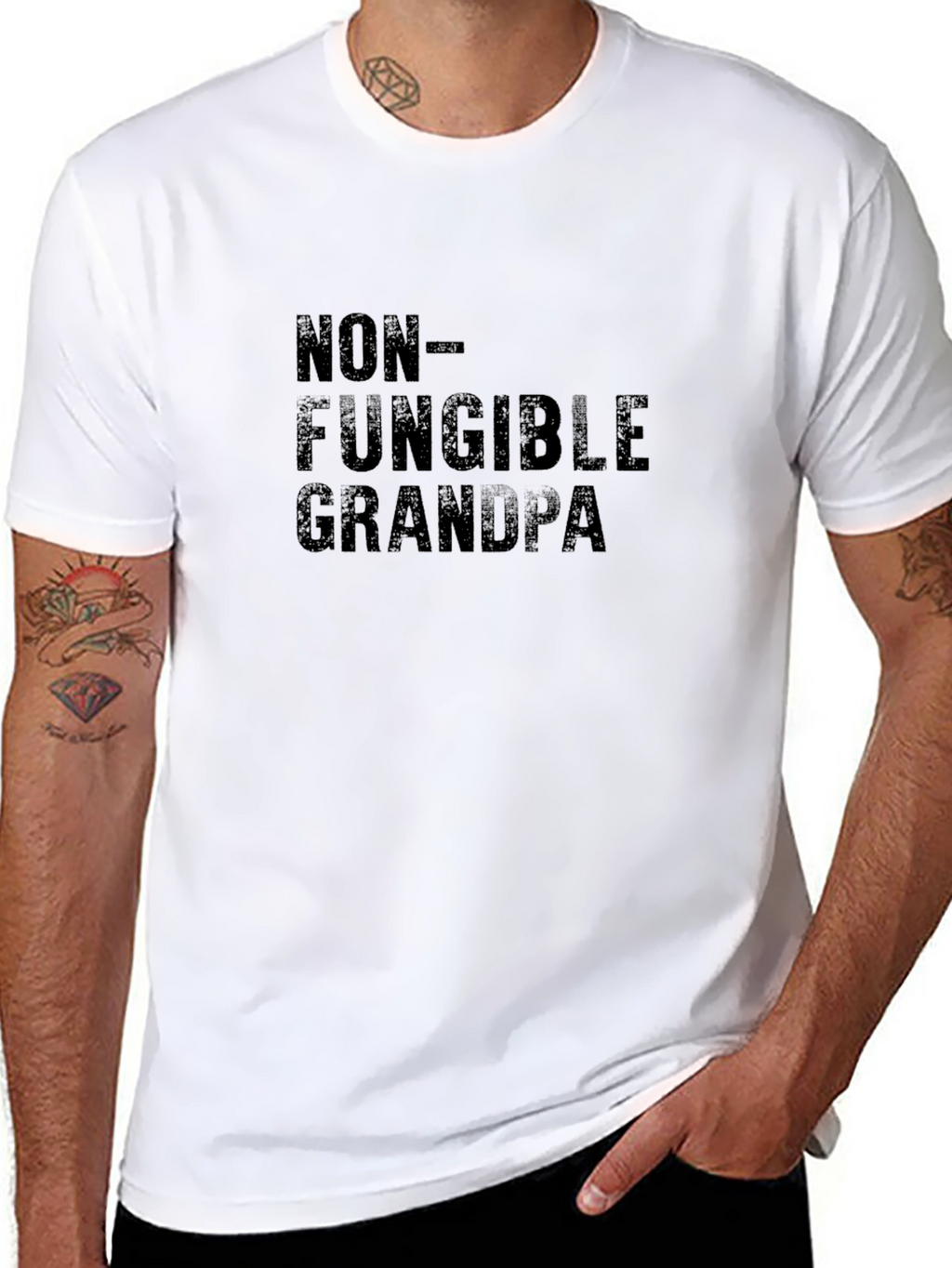 Non-Fungible Grandpa Novelty T-Shirt
