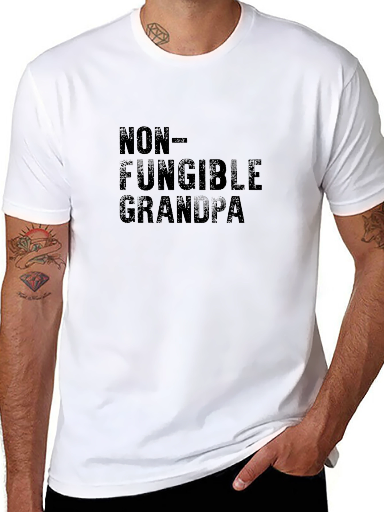 Non-Fungible Grandpa Novelty T-Shirt