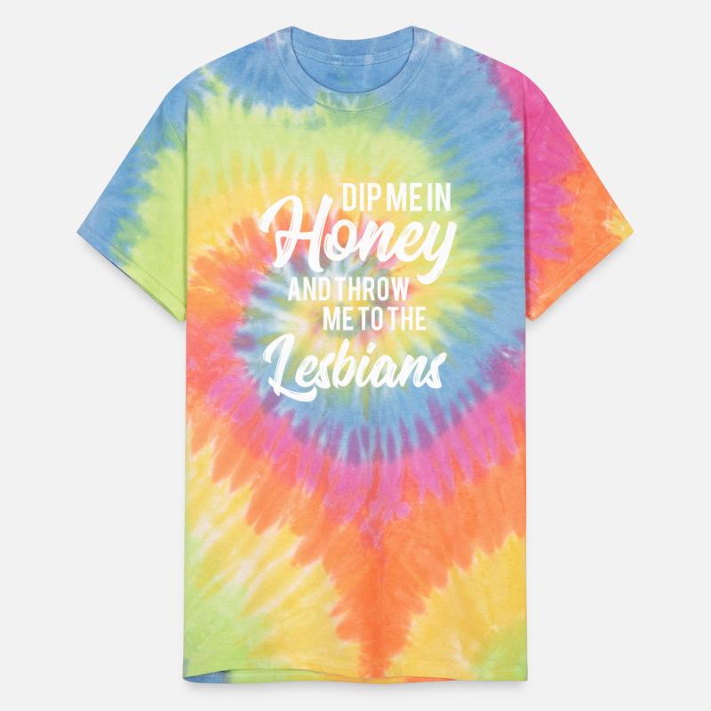 LGBT Gay Pride Lesbian Dip me in honey white