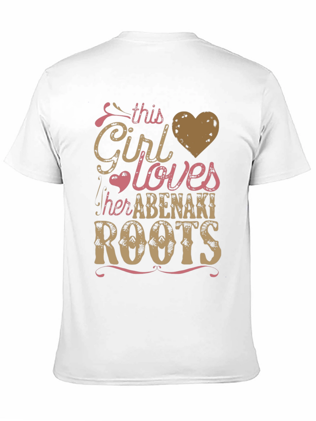 Abenaki Roots Girls T-Shirt