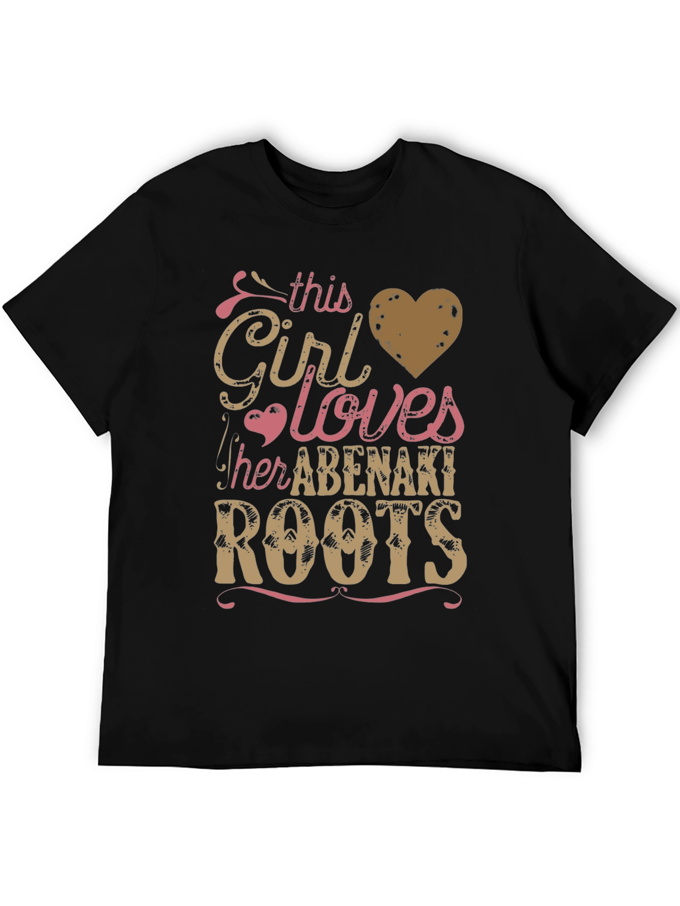 Abenaki Roots Girls T-Shirt