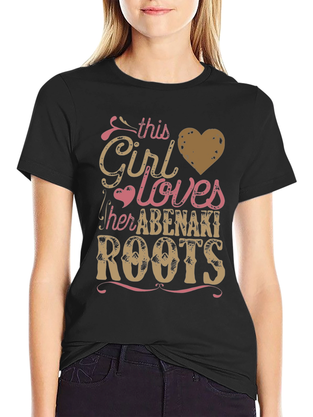 Abenaki Roots Girls T-Shirt