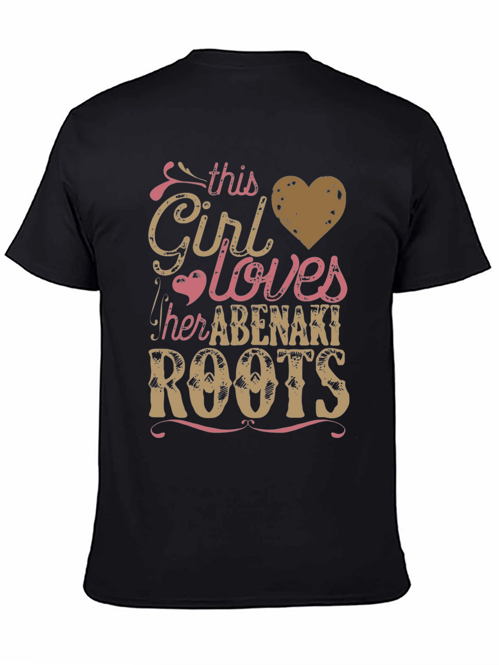 Abenaki Roots Girls T-Shirt