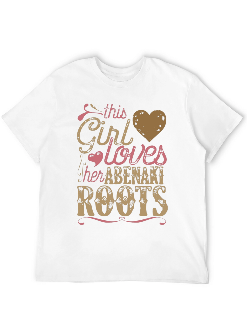 Abenaki Roots Girls T-Shirt