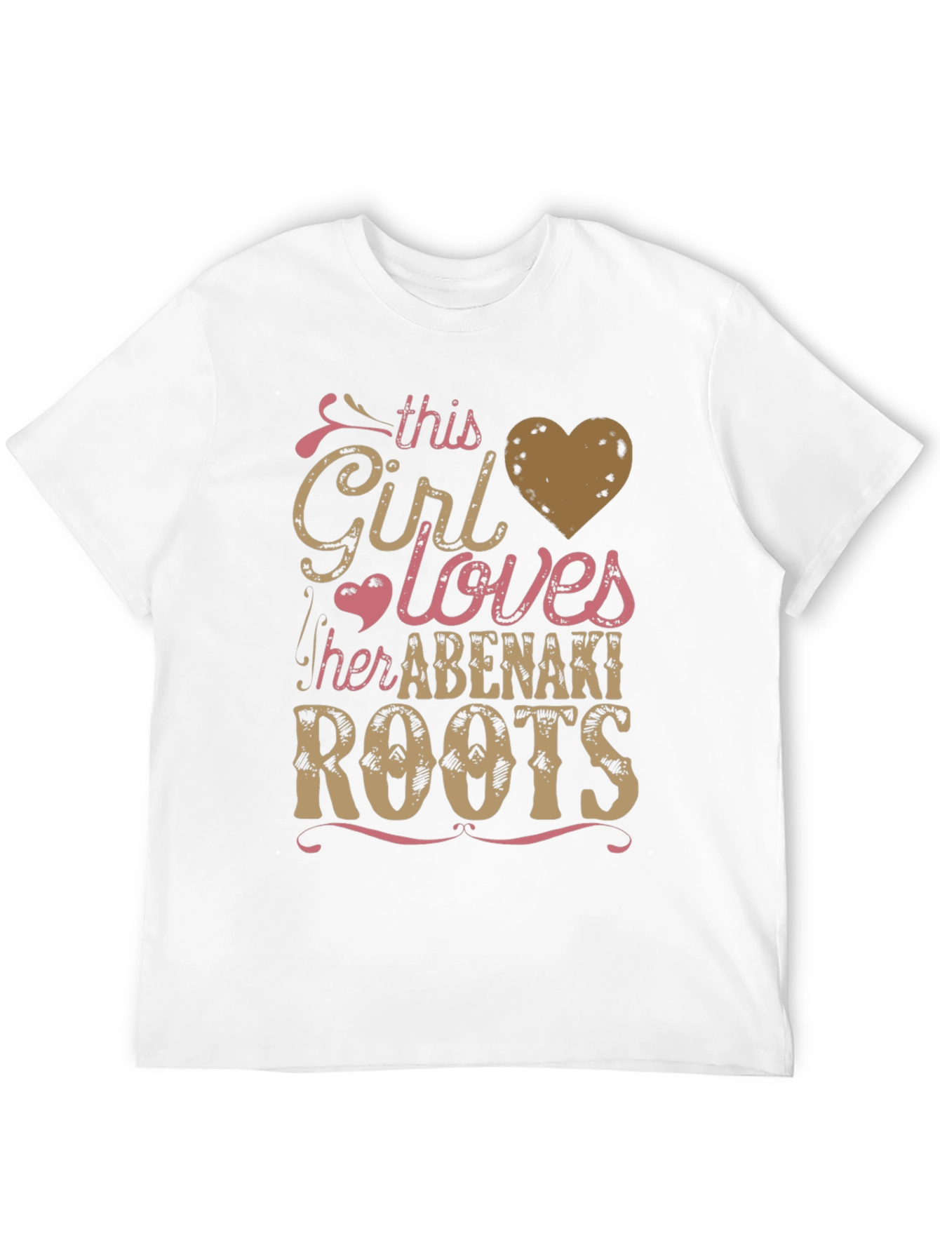 Abenaki Roots Girls T-Shirt