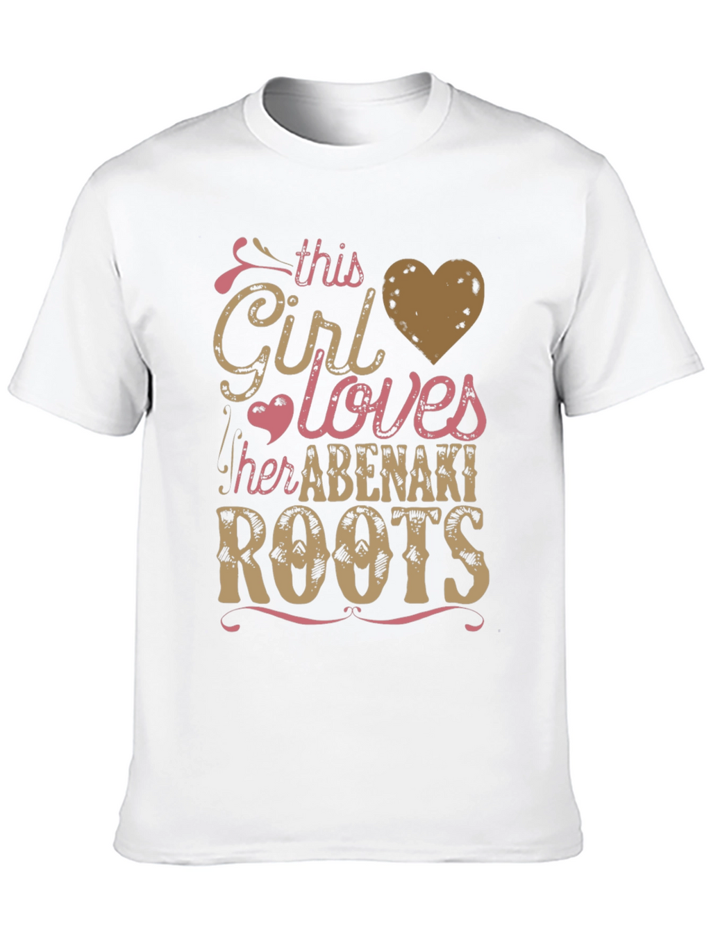 Abenaki Roots Girls T-Shirt