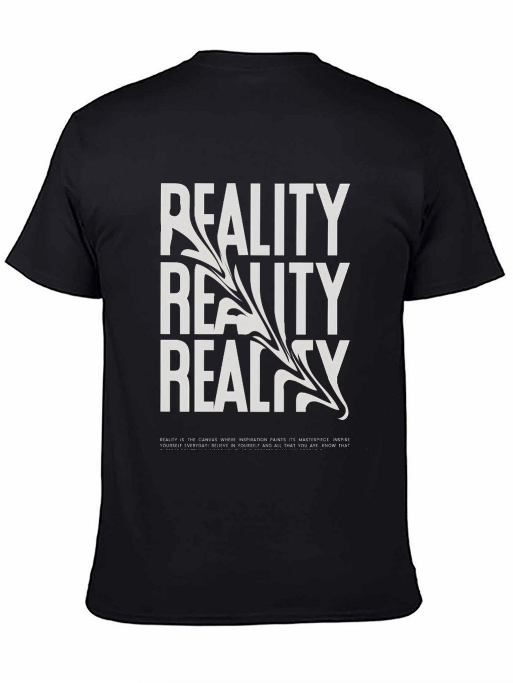 Reality Graphic Print T-Shirt