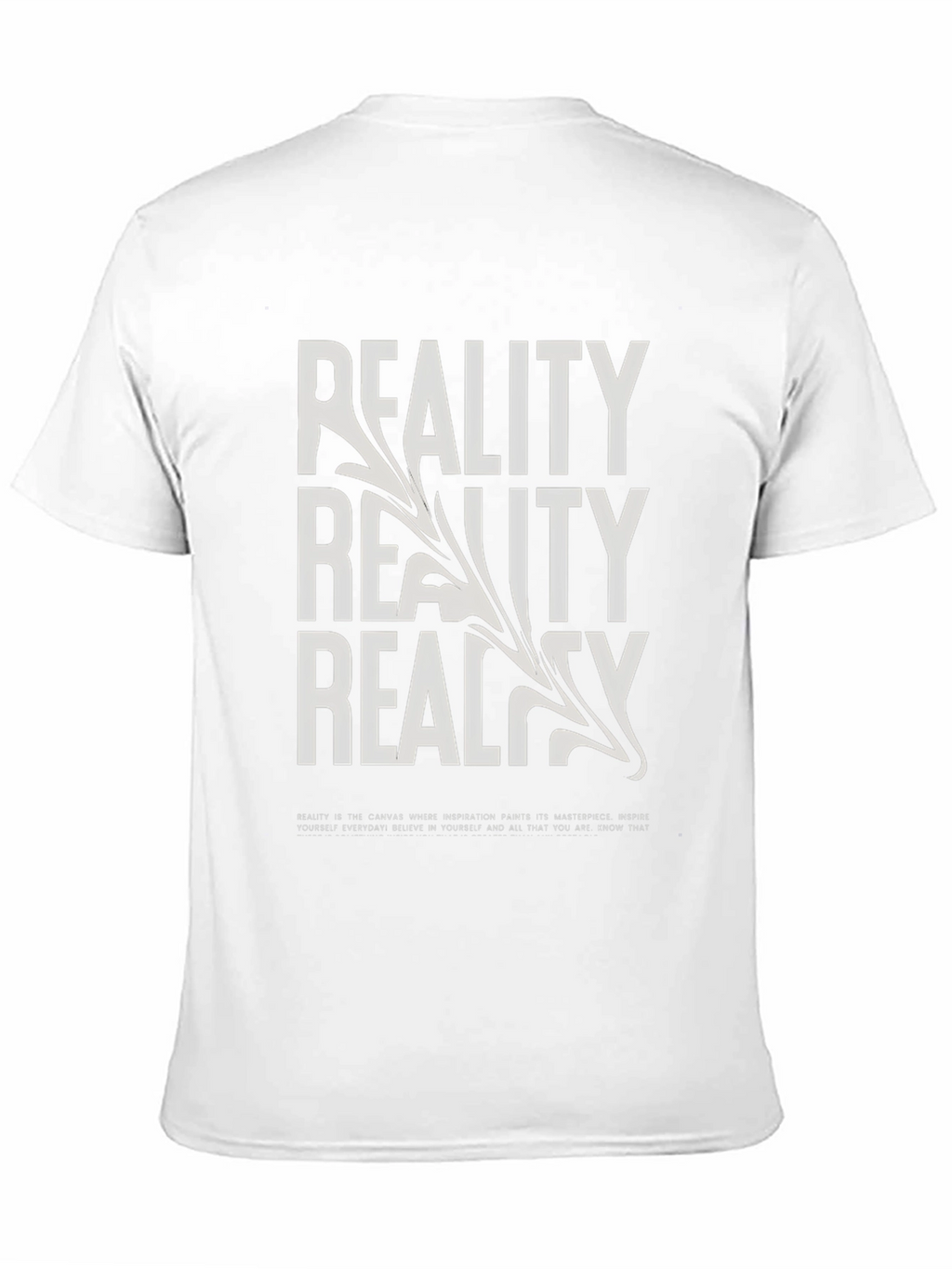 Reality Graphic Print T-Shirt