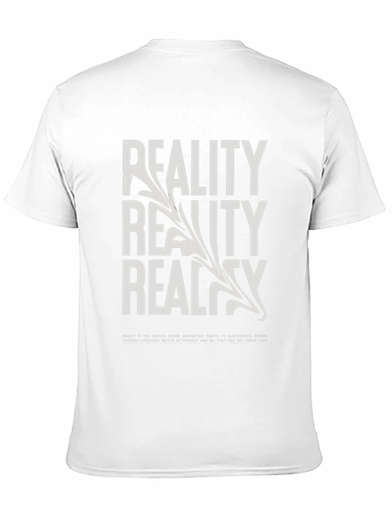 Reality Graphic Print T-Shirt