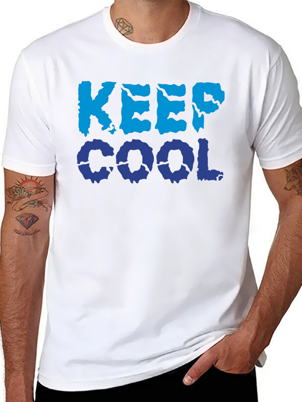 Keep Cool Graphic T-Shirt - Black