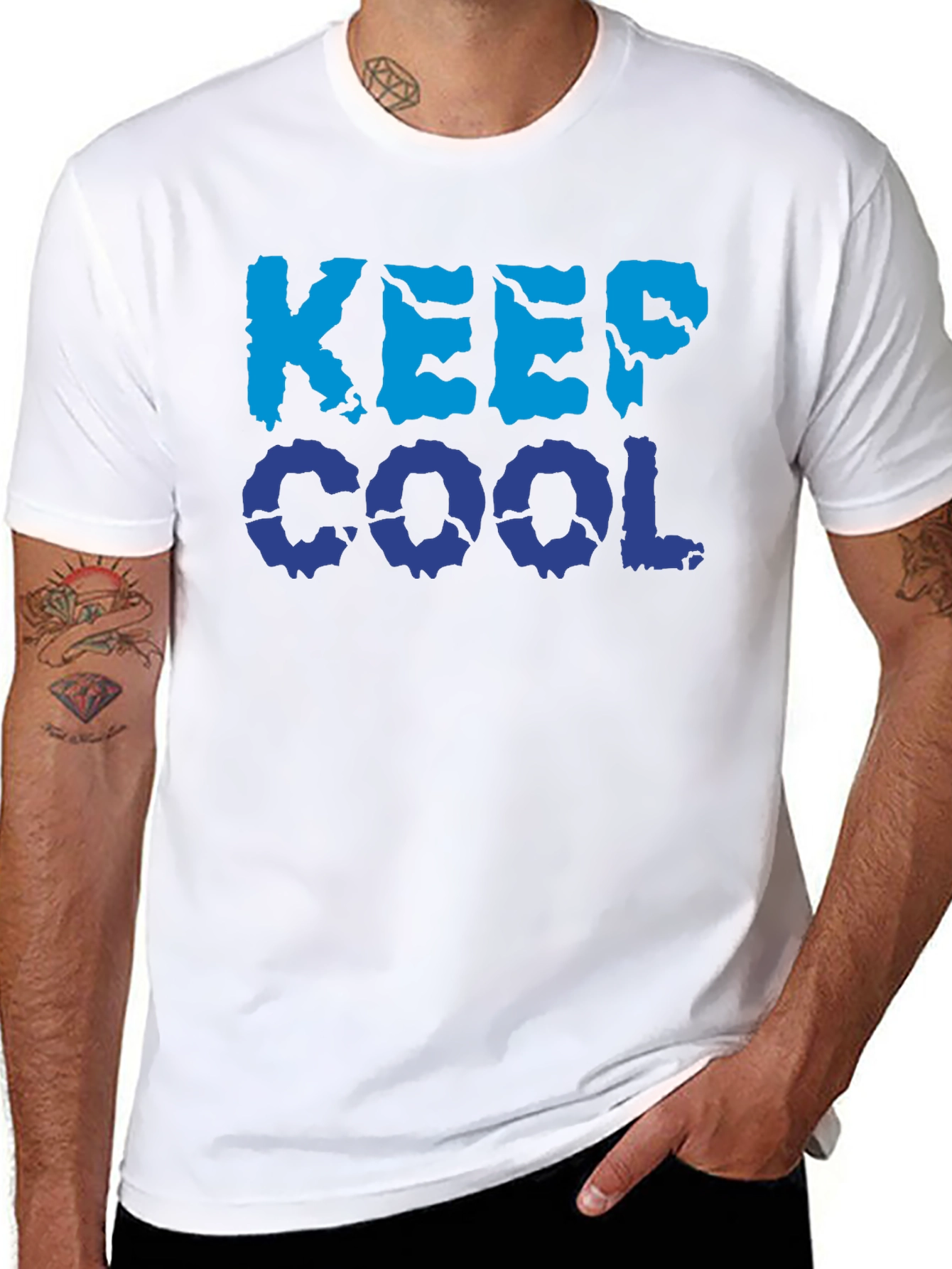 Keep Cool Graphic T-Shirt - Black