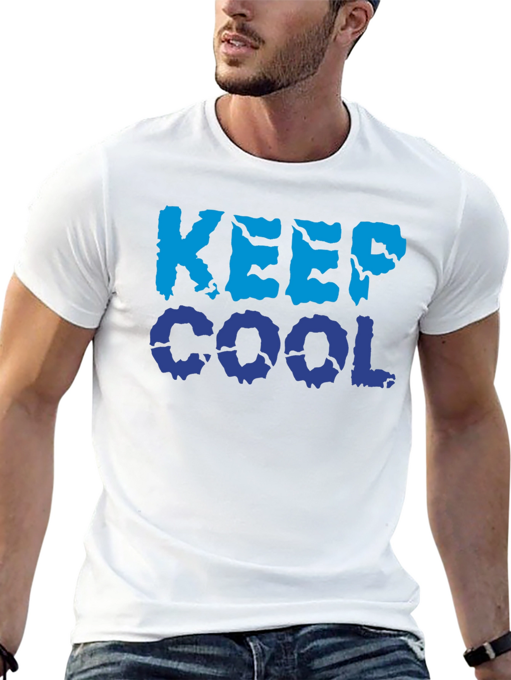 Keep Cool Graphic T-Shirt - Black