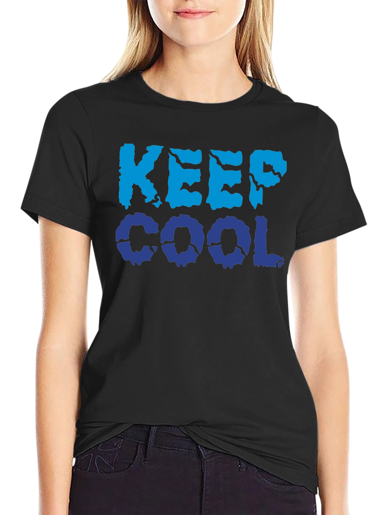 Keep Cool Graphic T-Shirt - Black