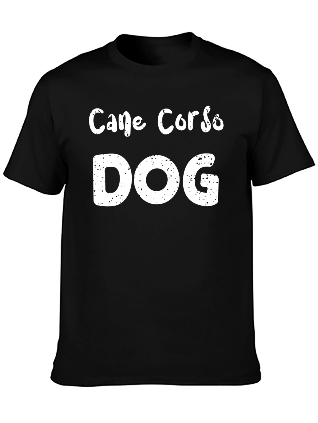 Cane Corso Dog T-Shirt Black