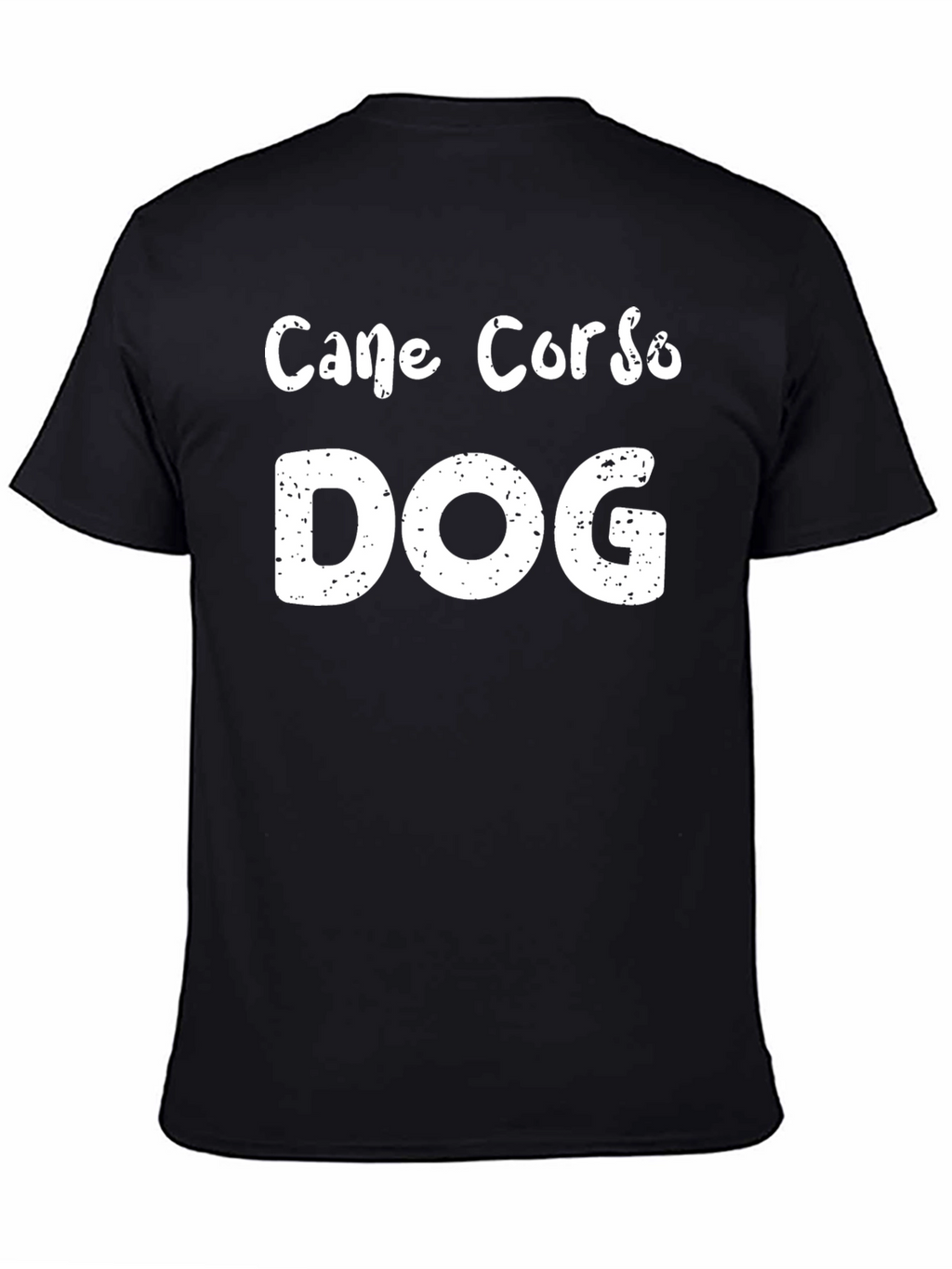 Cane Corso Dog T-Shirt Black