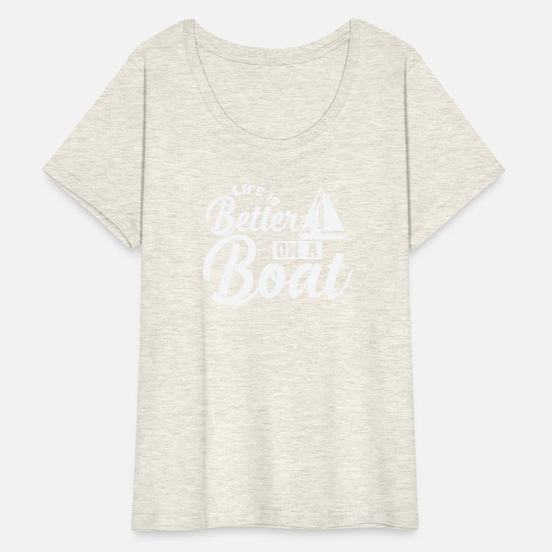 Life is better on a Boat Sailing Boat Sports