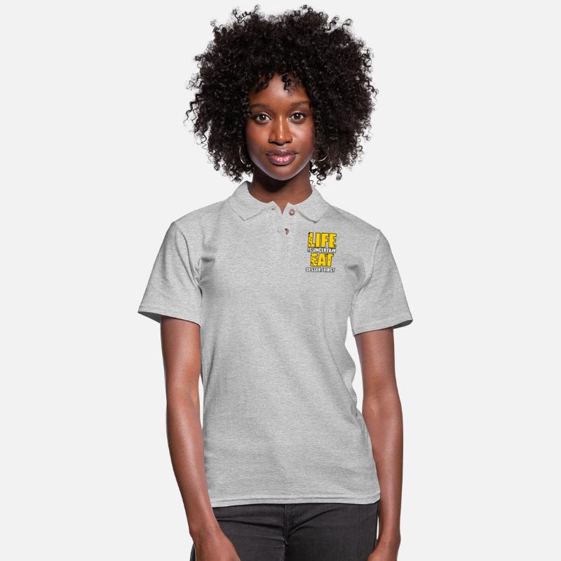 LIFE IS UNCERTAIN EAT DESSERT FIRST TSHIRT SHIRT