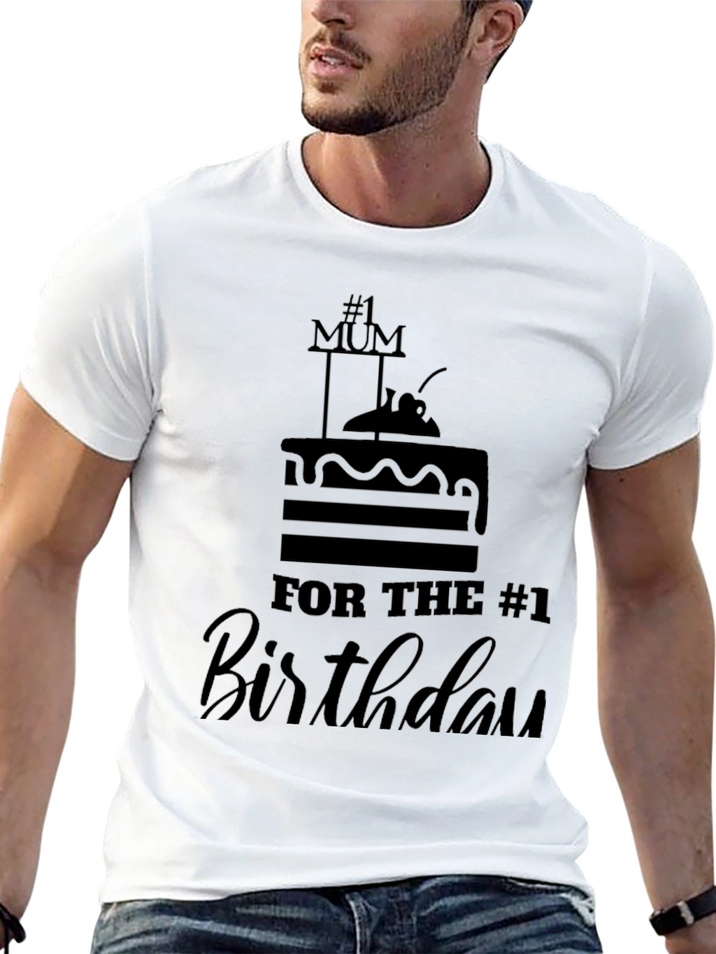 Number One Mum Birthday T-Shirt