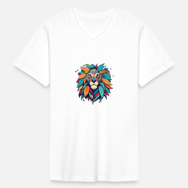 Lion Floral Majesty: A Regal Roar Amidst Blossom