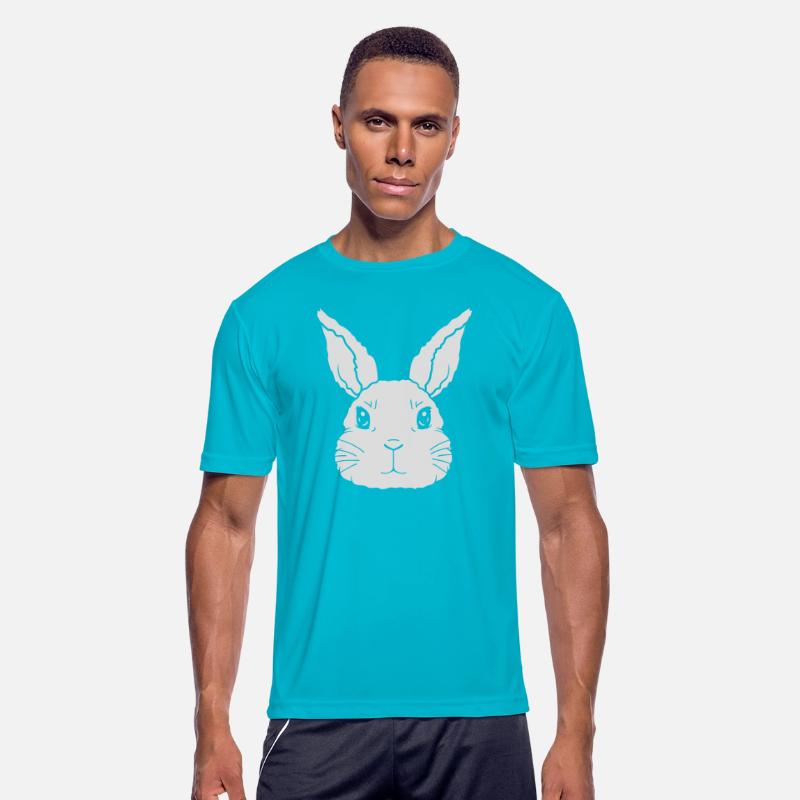 Little cute bunny face