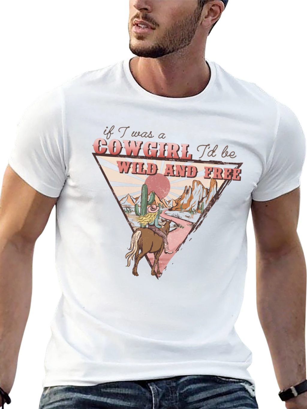 Wild Cowgirl Graphic Tee