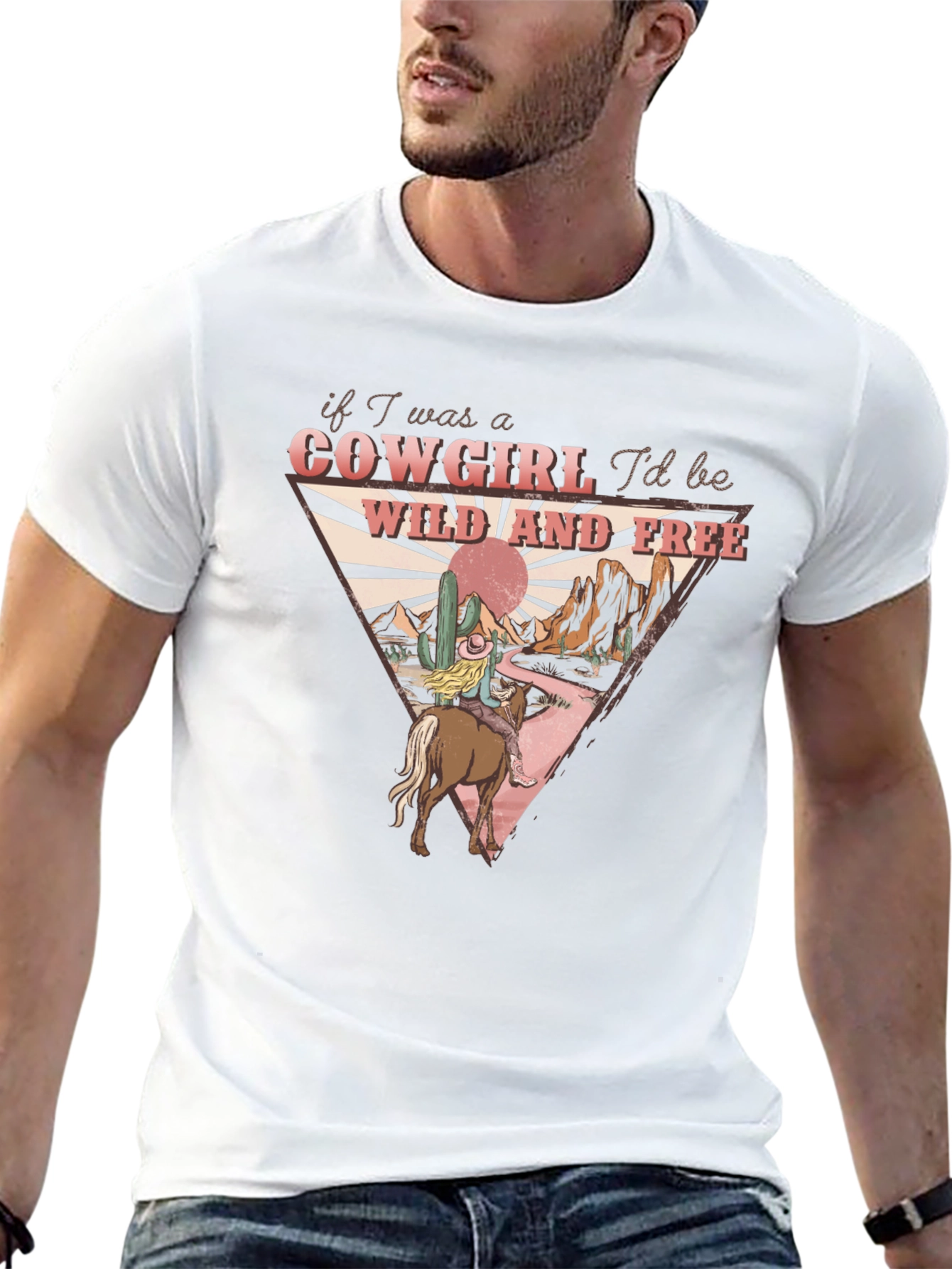 Wild Cowgirl Graphic Tee