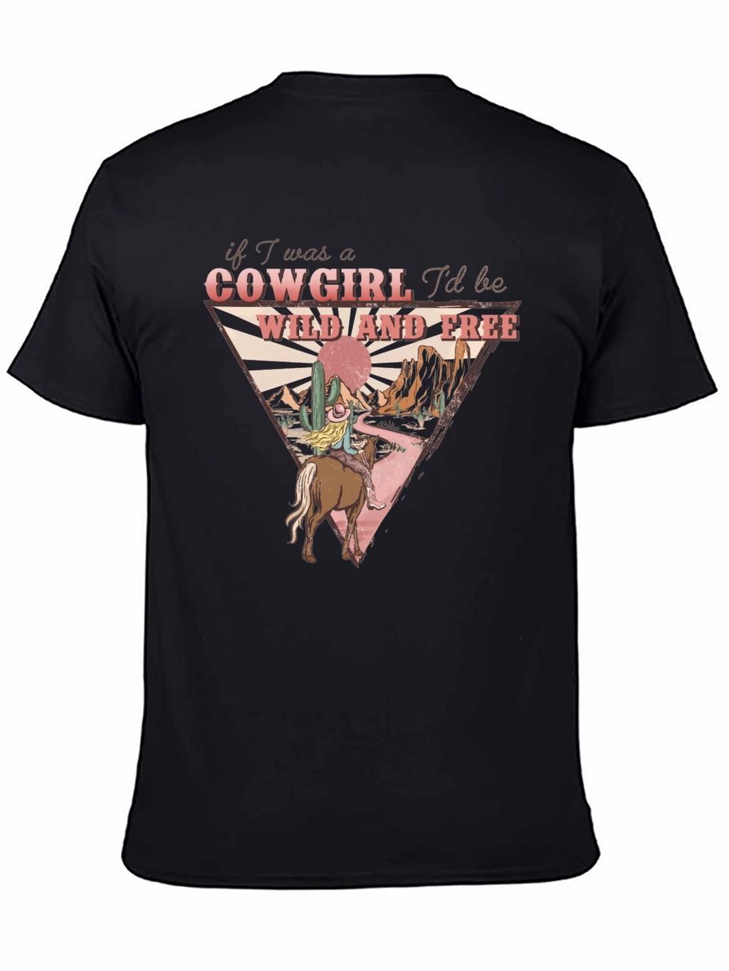 Wild Cowgirl Graphic Tee