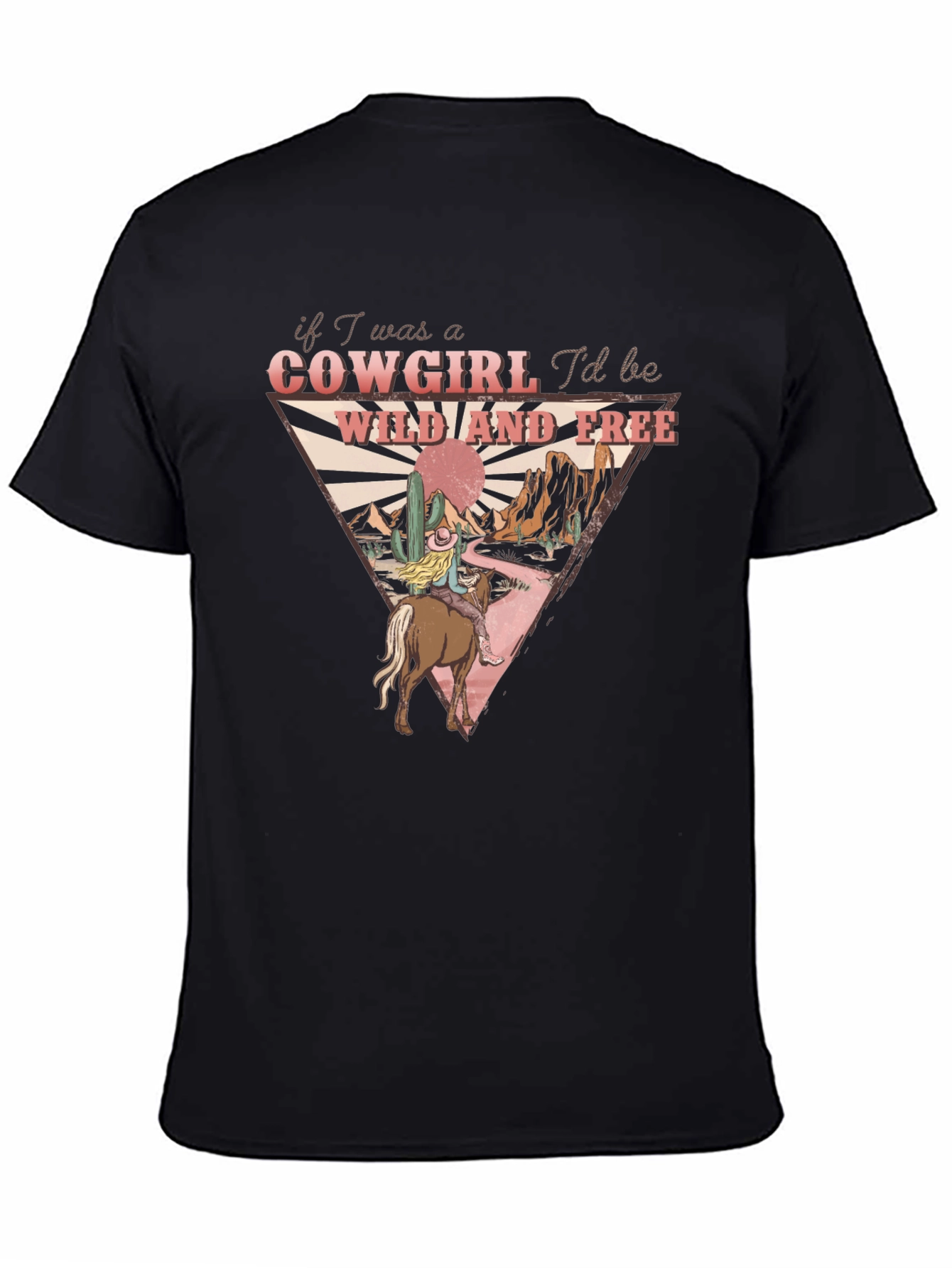 Wild Cowgirl Graphic Tee