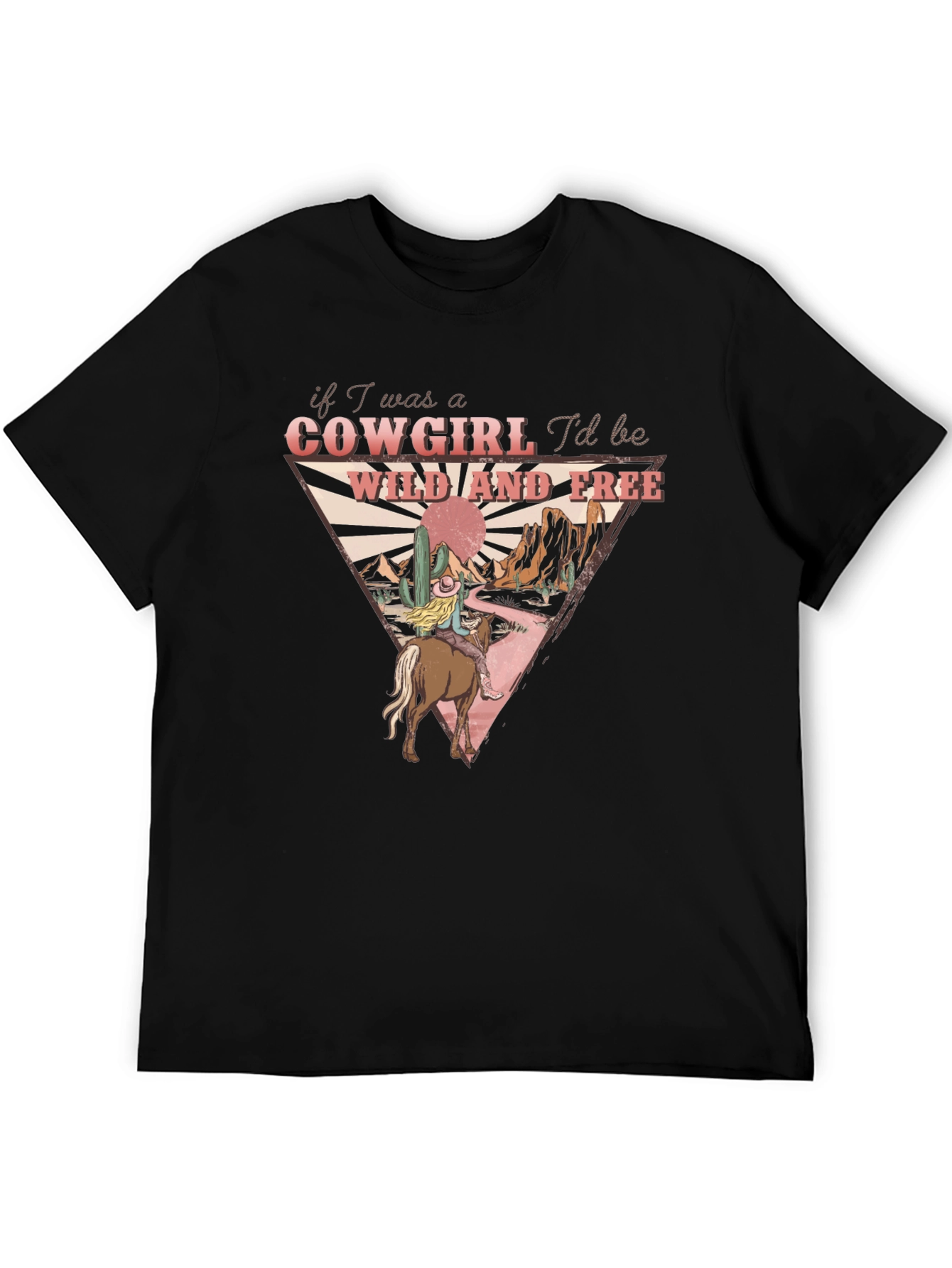 Wild Cowgirl Graphic Tee