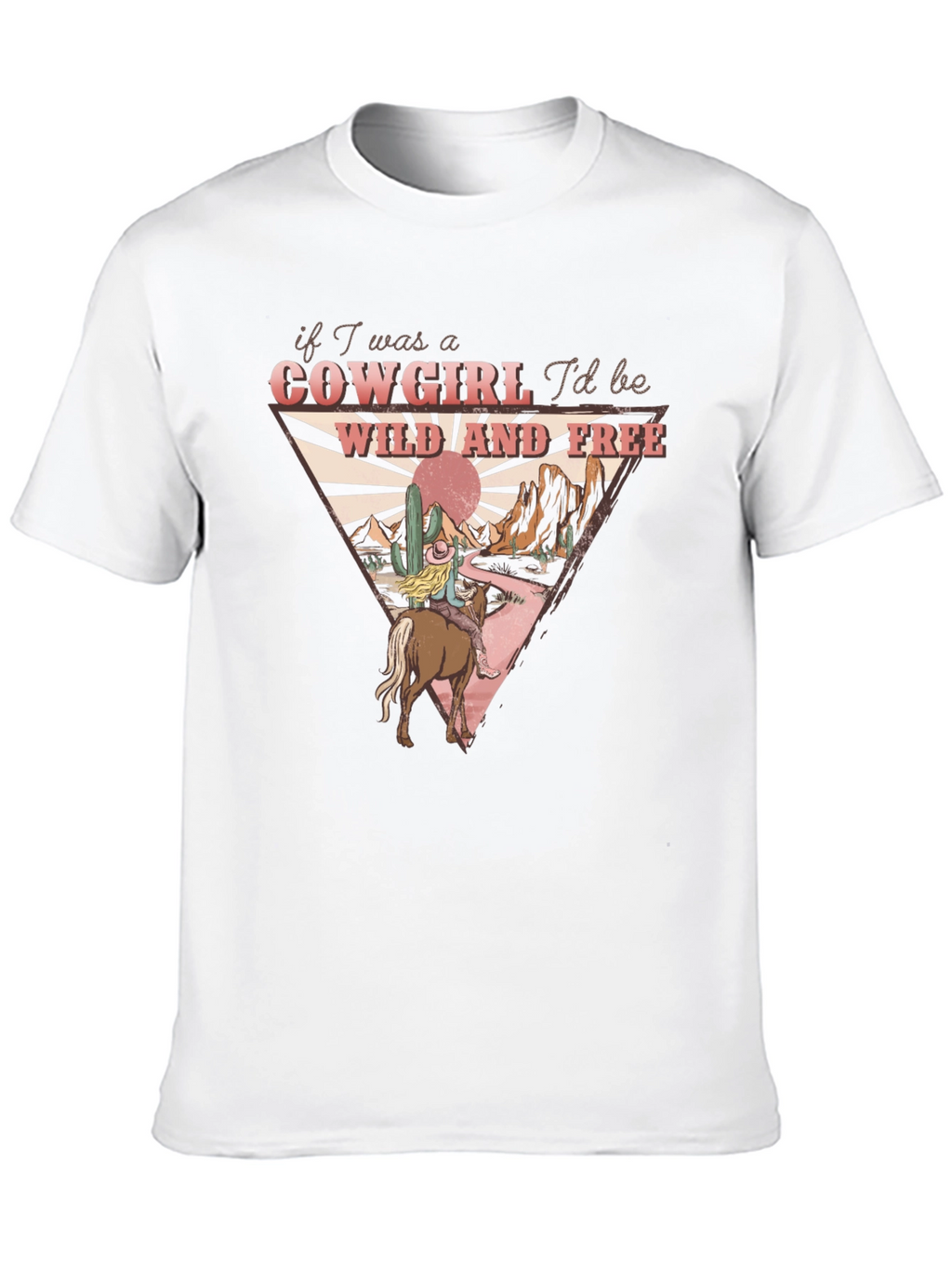 Wild Cowgirl Graphic Tee
