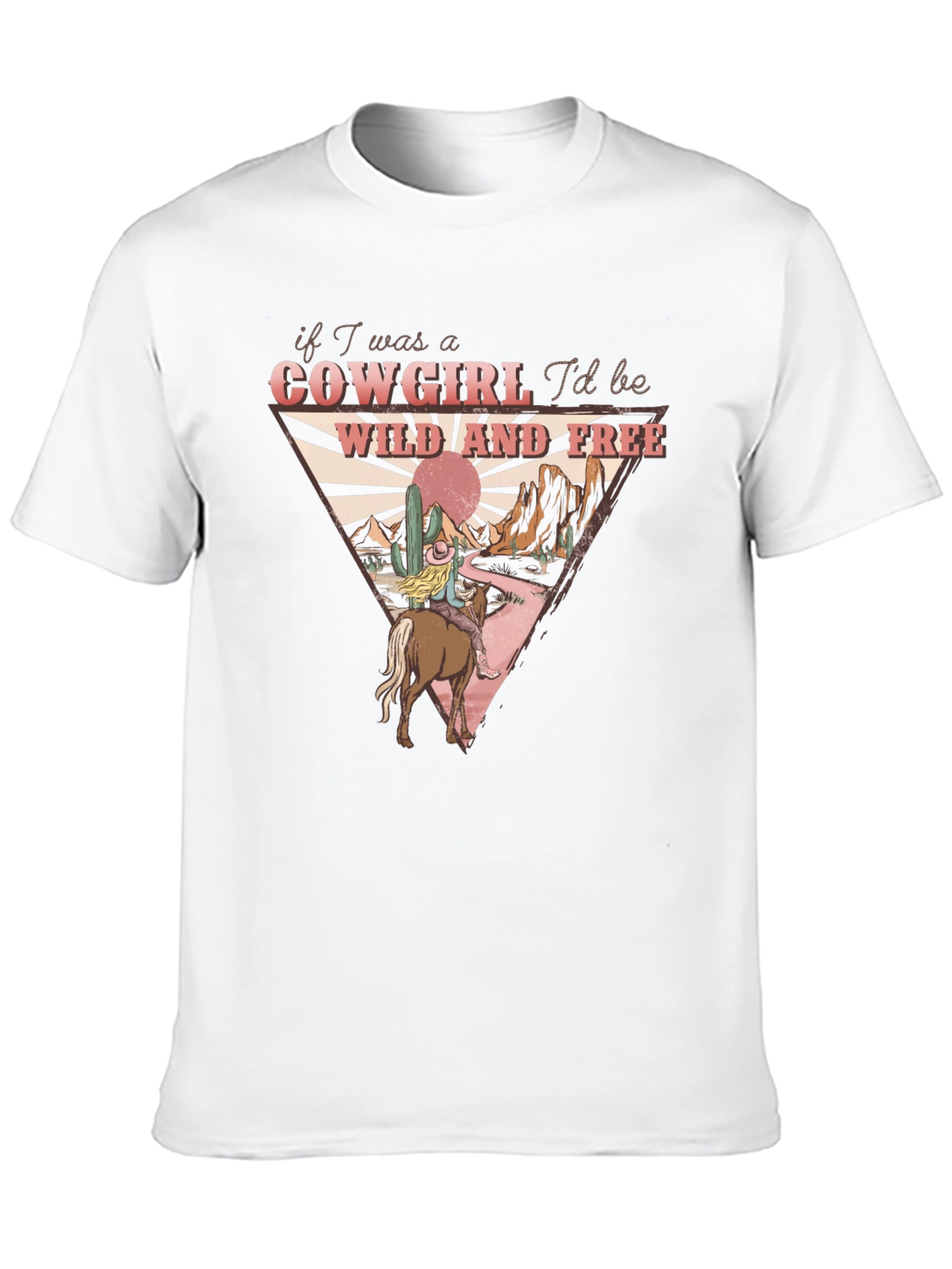 Wild Cowgirl Graphic Tee