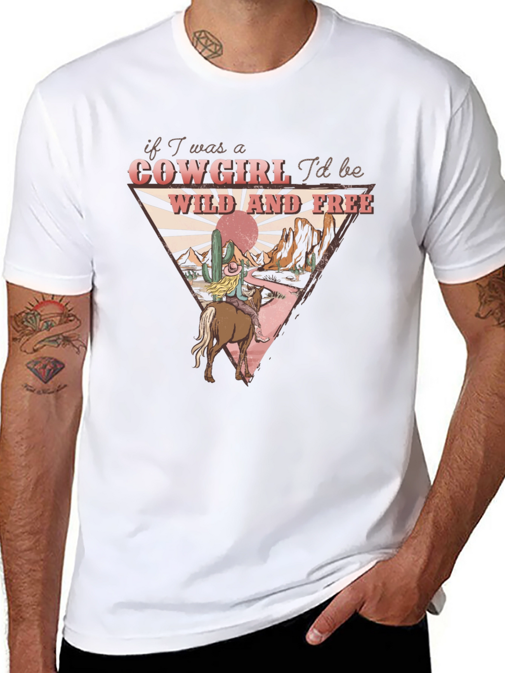 Wild Cowgirl Graphic Tee