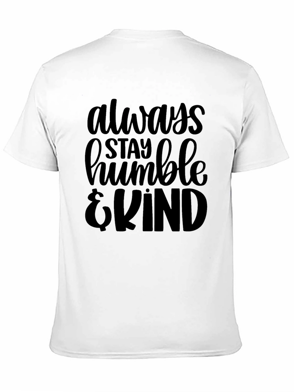 Stay Humble & Kind Graphic Tee - Black