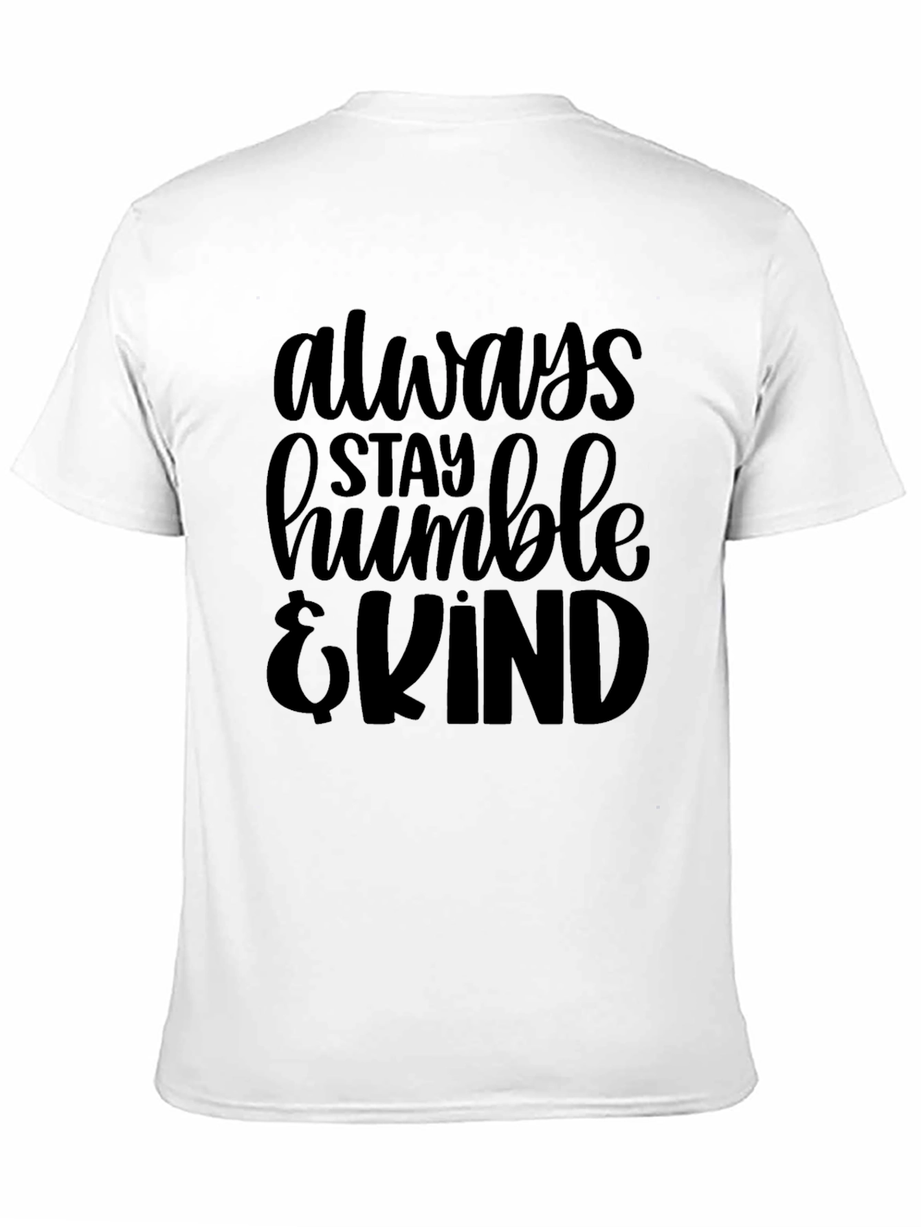 Stay Humble & Kind Graphic Tee - Black