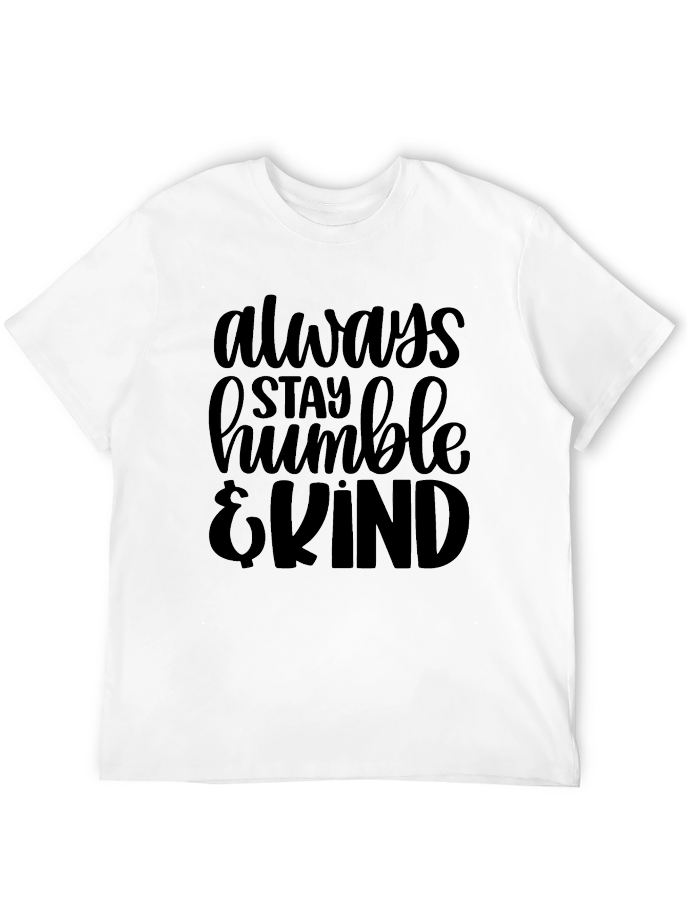 Stay Humble & Kind Graphic Tee - Black