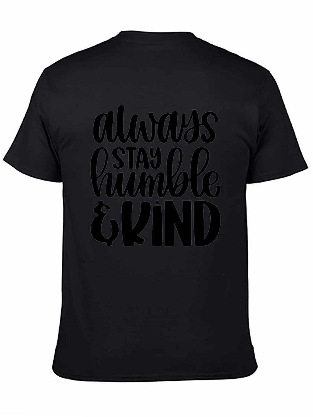 Stay Humble & Kind Graphic Tee - Black