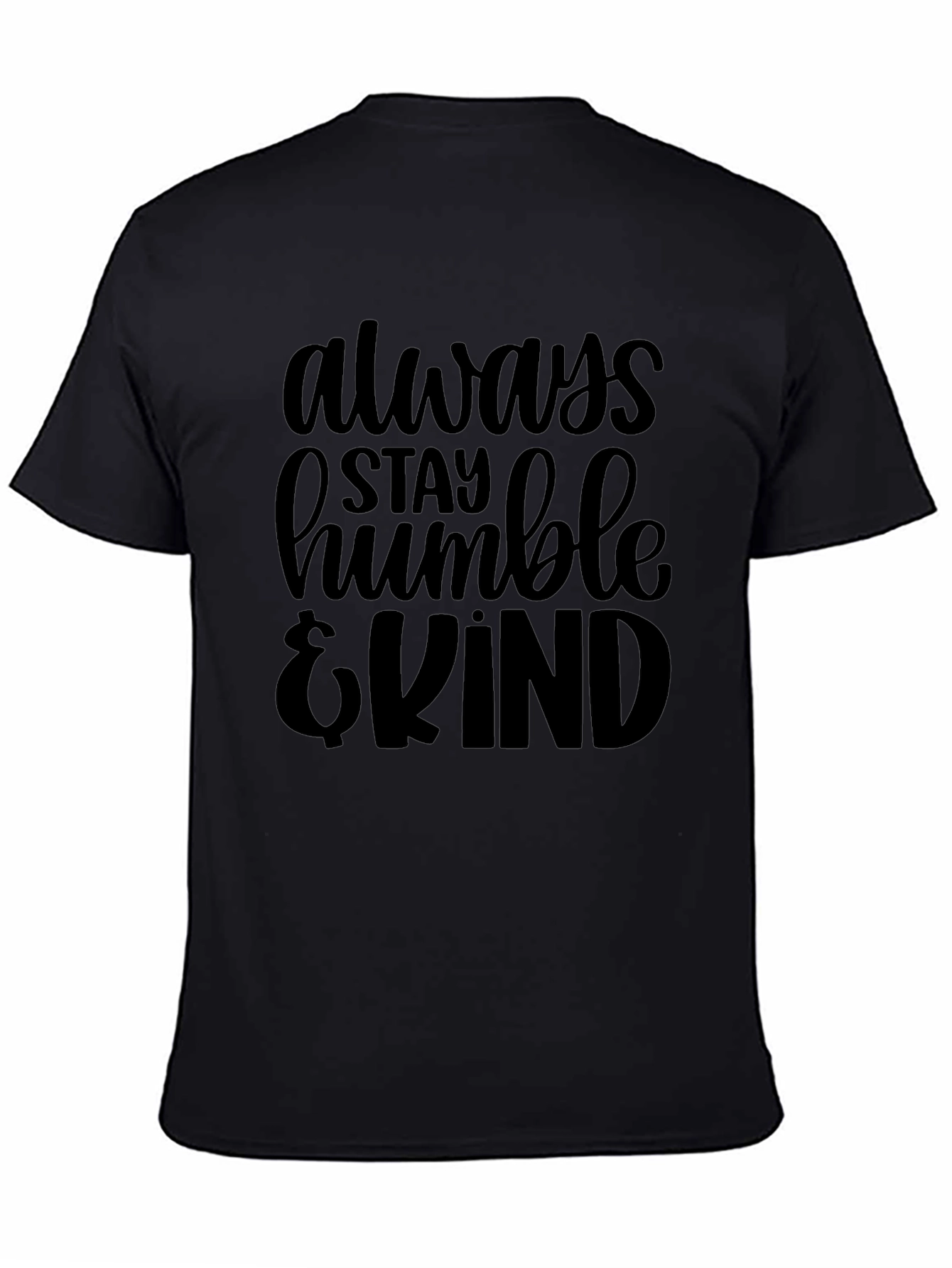 Stay Humble & Kind Graphic Tee - Black