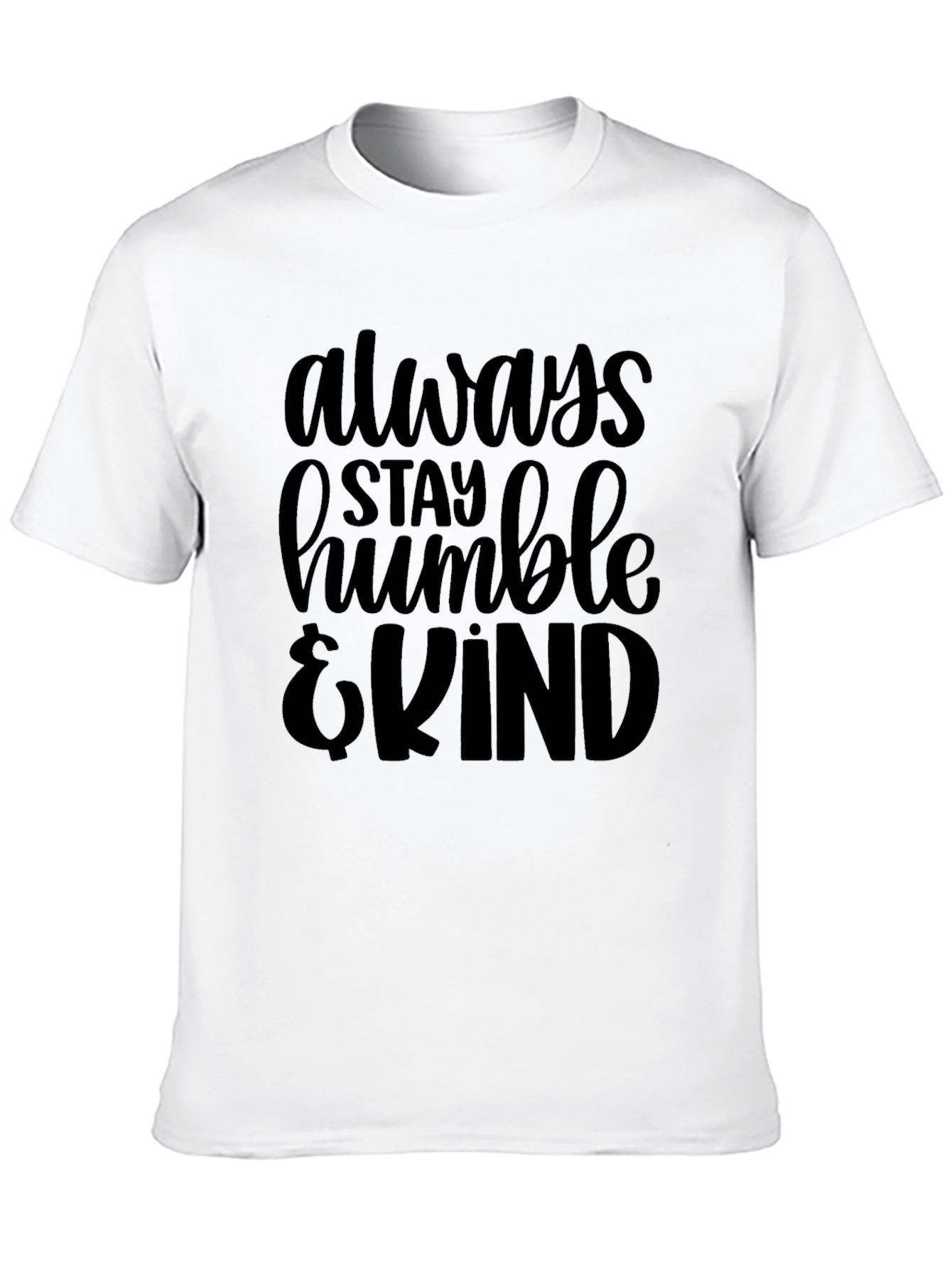 Stay Humble & Kind Graphic Tee - Black